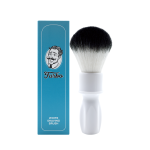 FURBO BLACK AND WHITE SHAVING BRUSH - Plissoft Synthetic