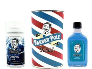 FURBO BLU VINTAGE SET BARBER POLE