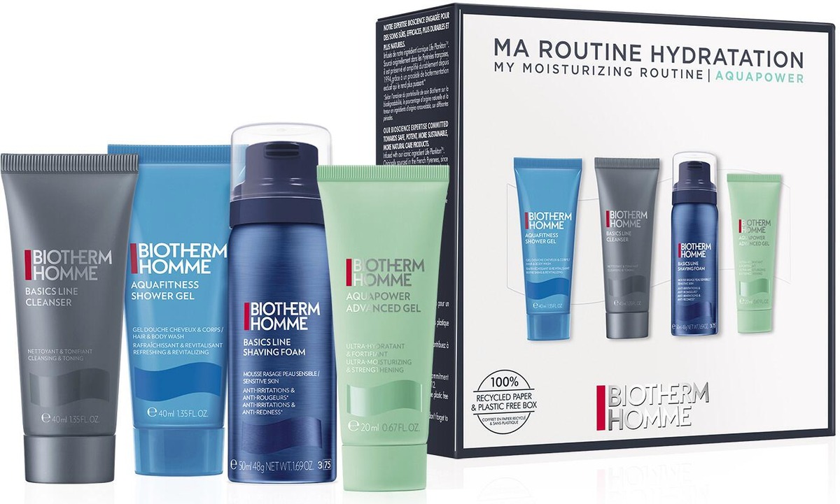 BIOTHERM HOMME AQUAPOWER - Cofanetto routine di idratazione uomo
